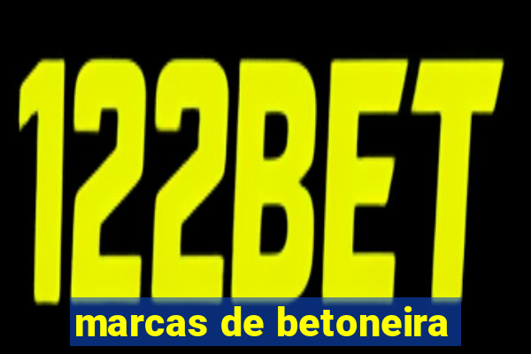 marcas de betoneira